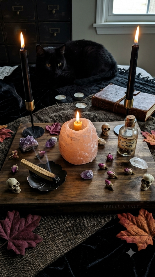 How to Style a Witch's Altar for Halloween and Beyond
