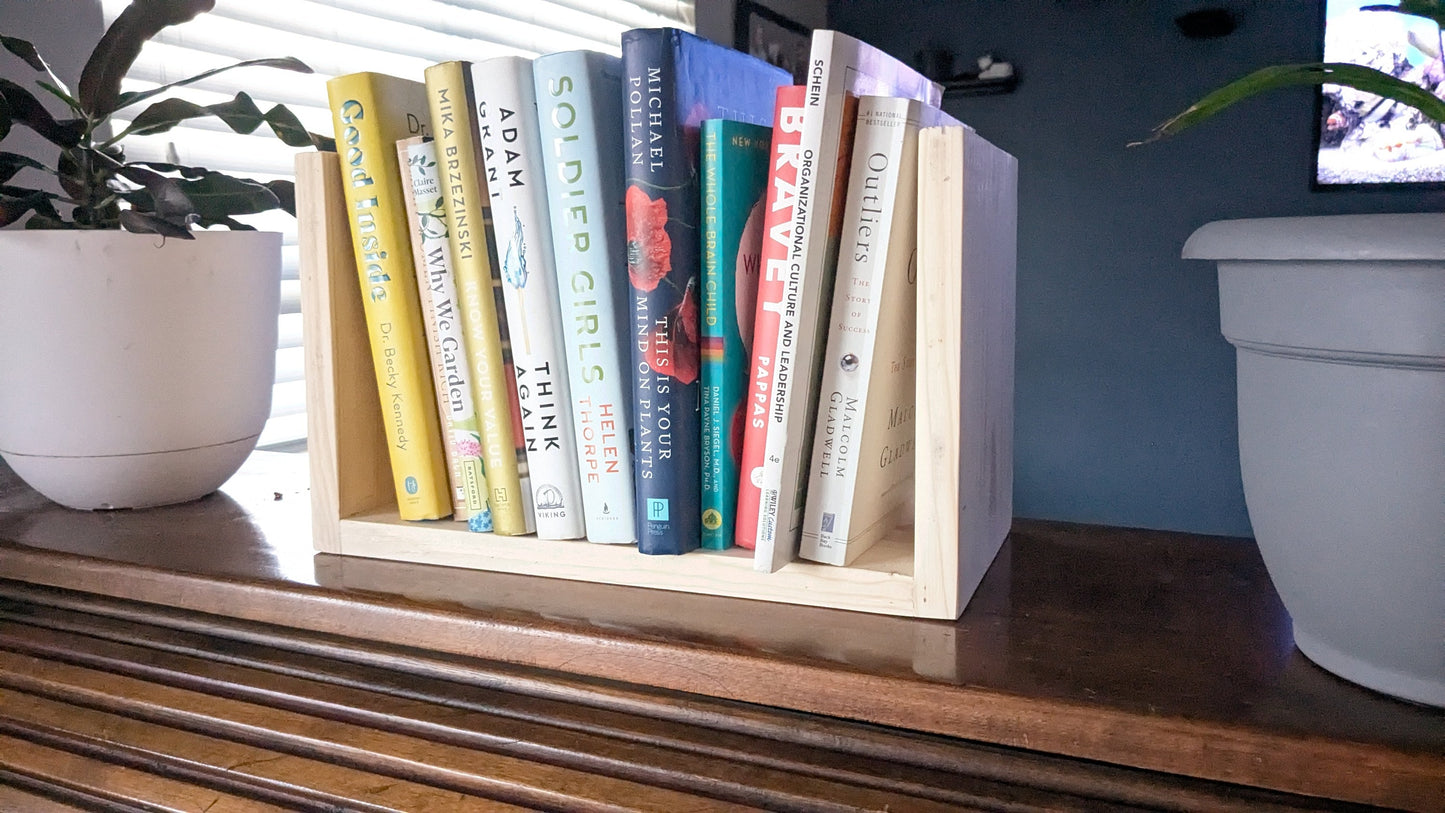 Desktop Bookcase Mini Library