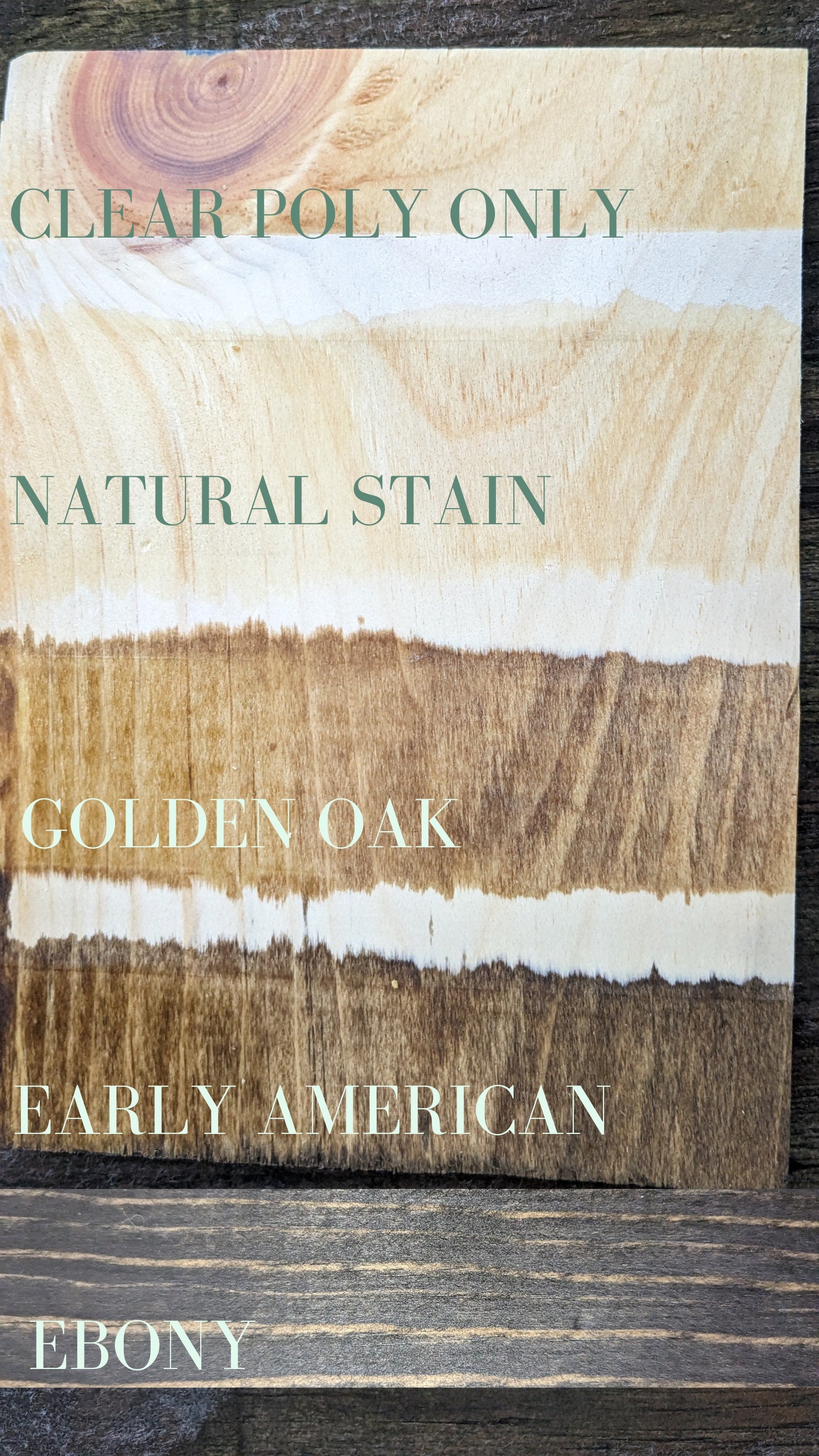 Stain Samples Wood Stain Options Paint Samples