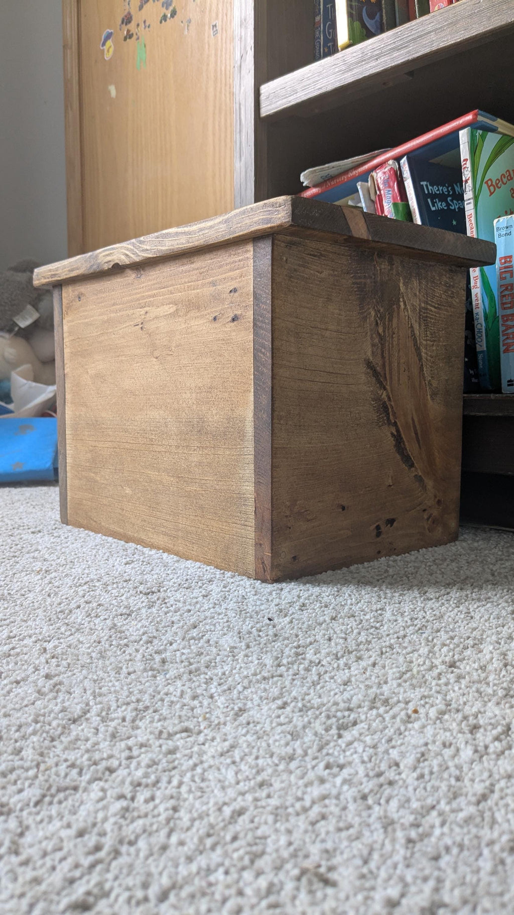 Personalized Kid Step Stool: Handmade Montessori Wooden Stool