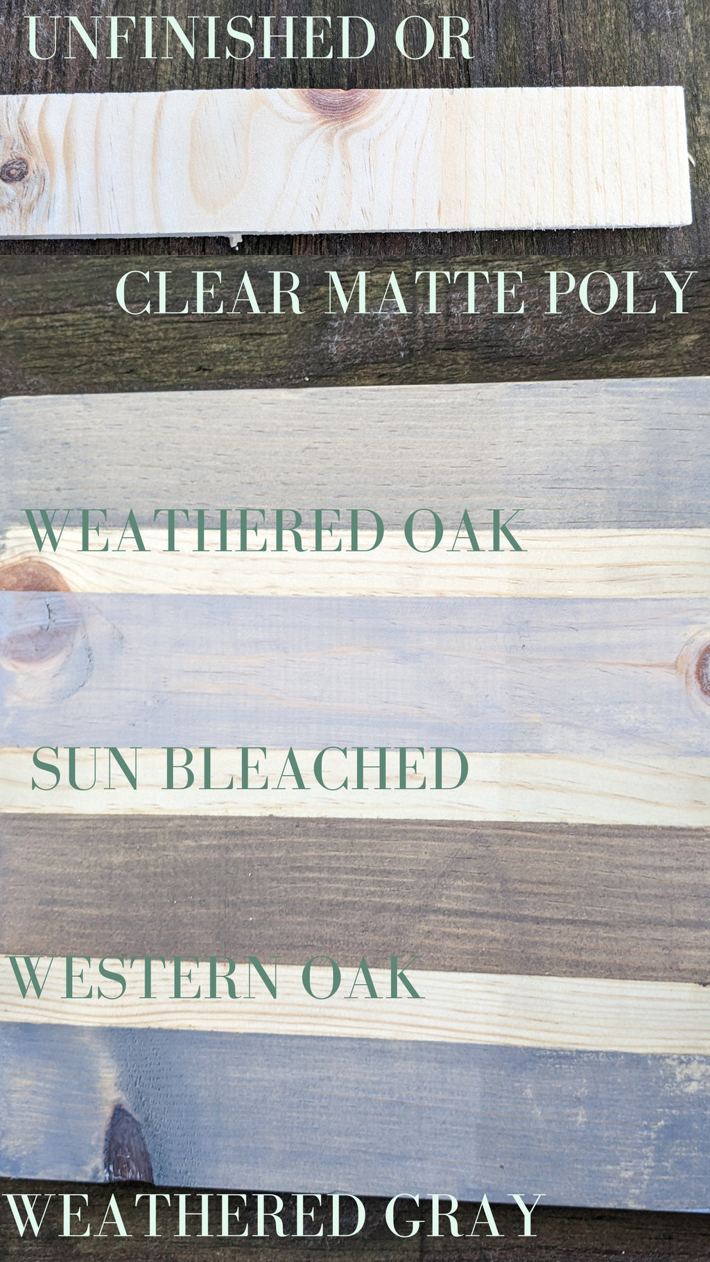 Stain Samples Wood Stain Options Paint Samples