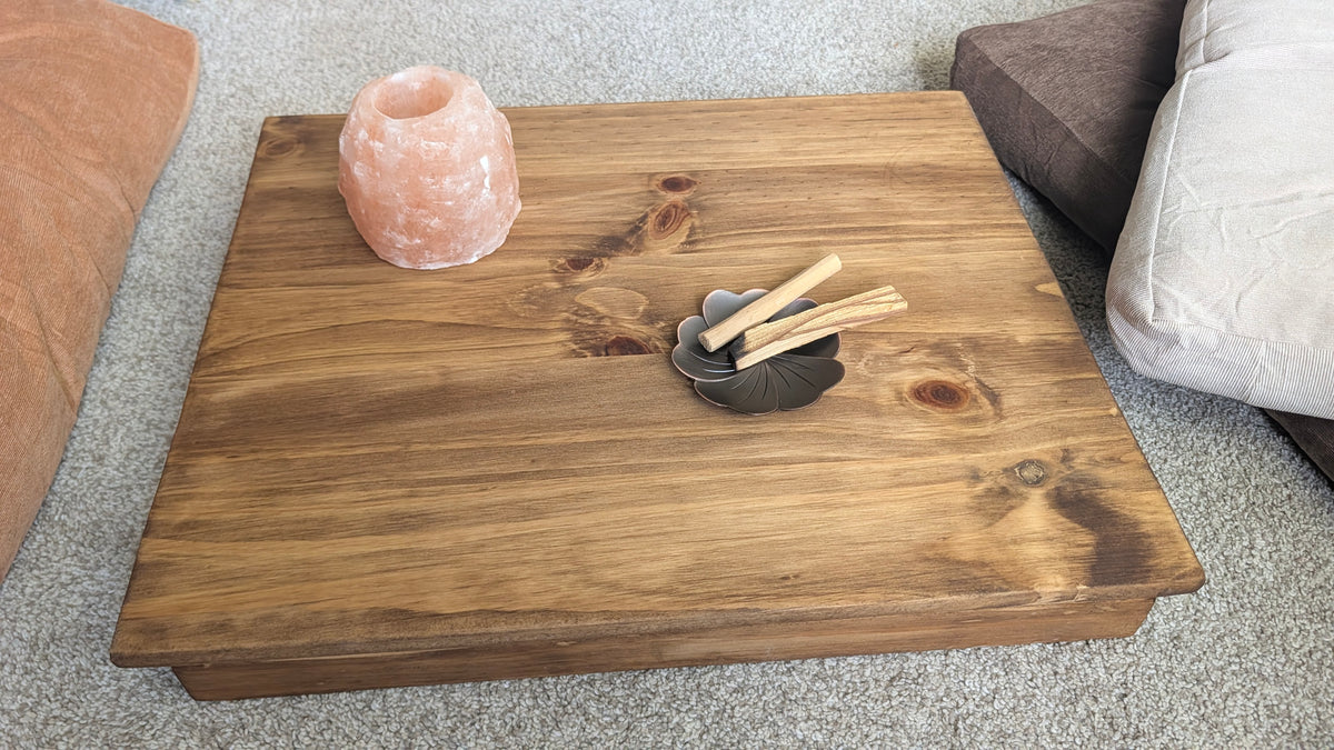 Meditation Set with Handmade Tray | Cleansing Ritual Gift Set