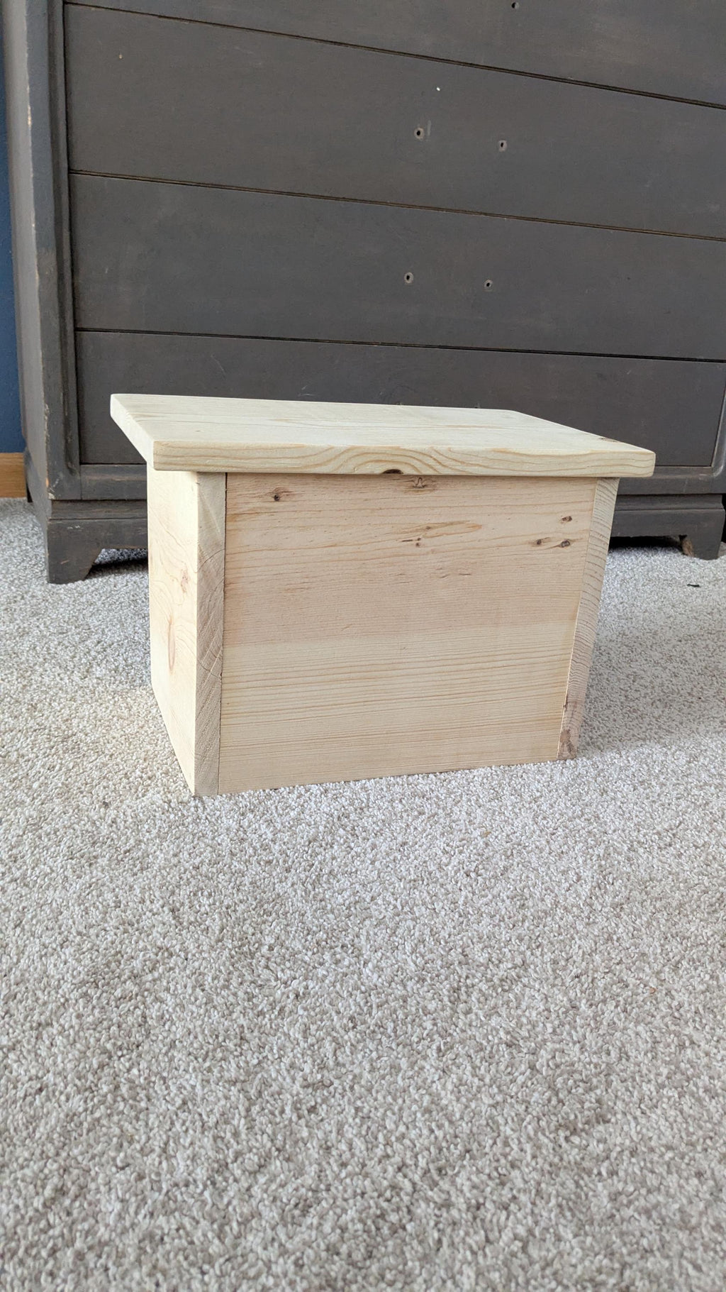 Personalized Kid Step Stool: Handmade Montessori Wooden Stool