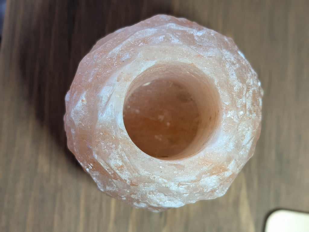 Himilayan Salt Tea Light Votive Holder