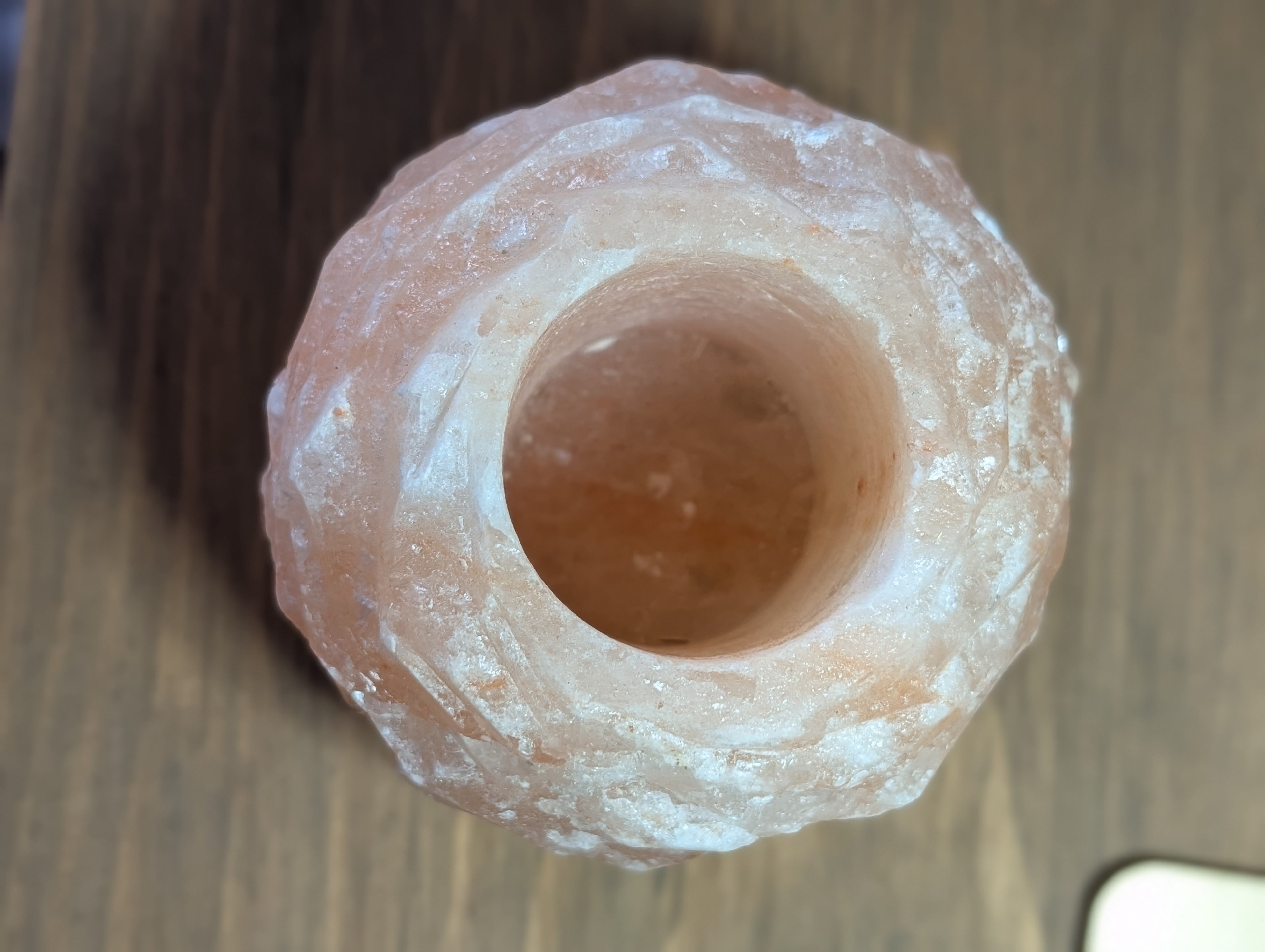 Himilayan Salt Tea Light Votive Holder